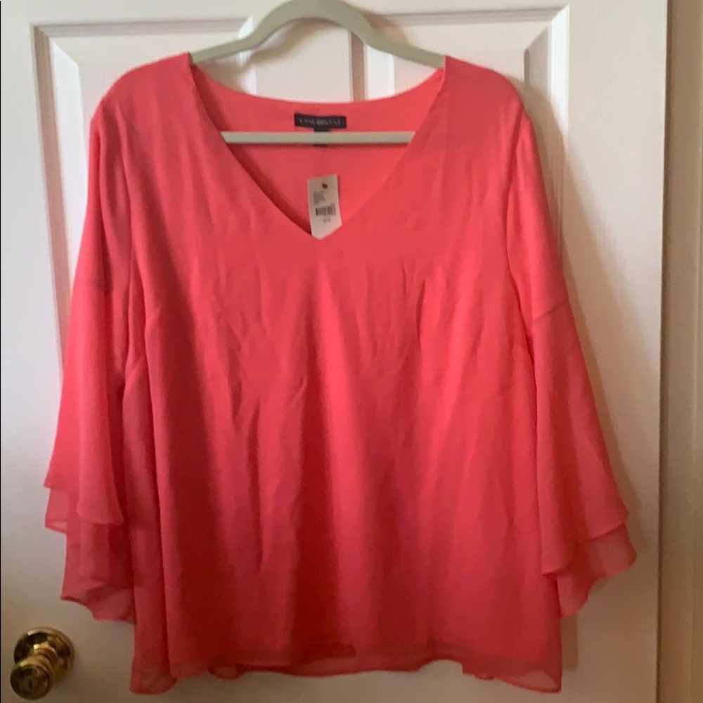Pink Coral Flowy Blouse